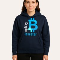 Crypto Investor, Satoshi, Bitcoin, Blockchain, Cryptocurrency, DeFi, BTC Hoodie