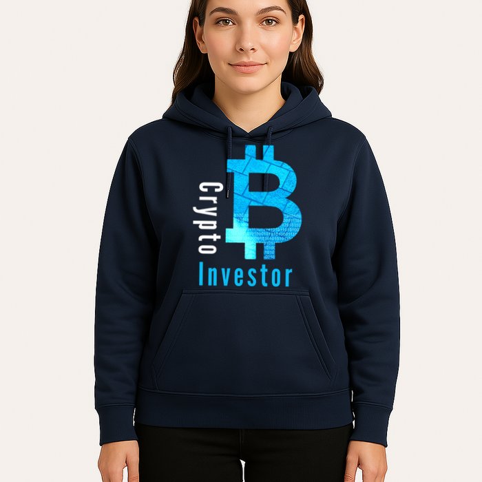 Crypto Investor, Satoshi, Bitcoin, Blockchain, Cryptocurrency, DeFi, BTC Hoodie