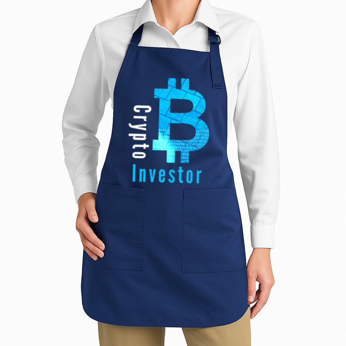 Crypto Investor, Satoshi, Bitcoin, Blockchain, Cryptocurrency, DeFi, BTC Apron