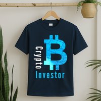 Crypto Investor, Satoshi, Bitcoin, Blockchain, Cryptocurrency, DeFi, BTC T-Shirt