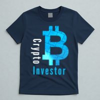 Crypto Investor, Satoshi, Bitcoin, Blockchain, Cryptocurrency, DeFi, BTC T-Shirt