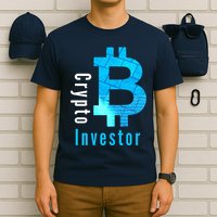 Crypto Investor, Satoshi, Bitcoin, Blockchain, Cryptocurrency, DeFi, BTC T-Shirt