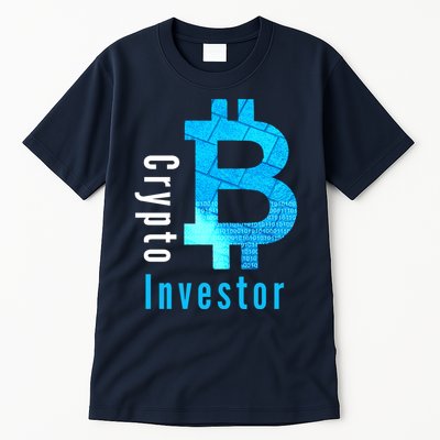 Crypto Investor, Satoshi, Bitcoin, Blockchain, Cryptocurrency, DeFi, BTC Tall T-Shirt