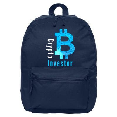 Crypto Investor, Satoshi, Bitcoin, Blockchain, Cryptocurrency, DeFi, BTC 16 in Basic Backpack