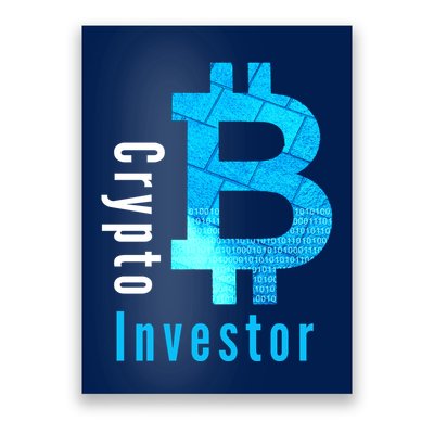 Crypto Investor, Satoshi, Bitcoin, Blockchain, Cryptocurrency, DeFi, BTC Poster