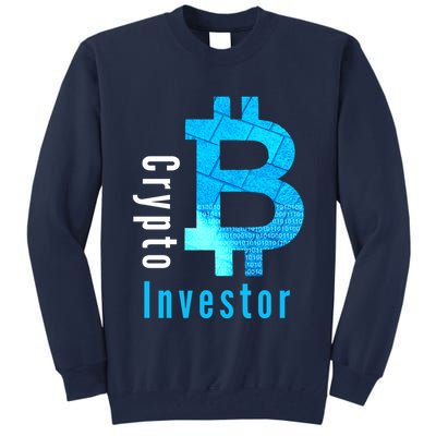 Crypto Investor, Satoshi, Bitcoin, Blockchain, Cryptocurrency, DeFi, BTC Tall Sweatshirt