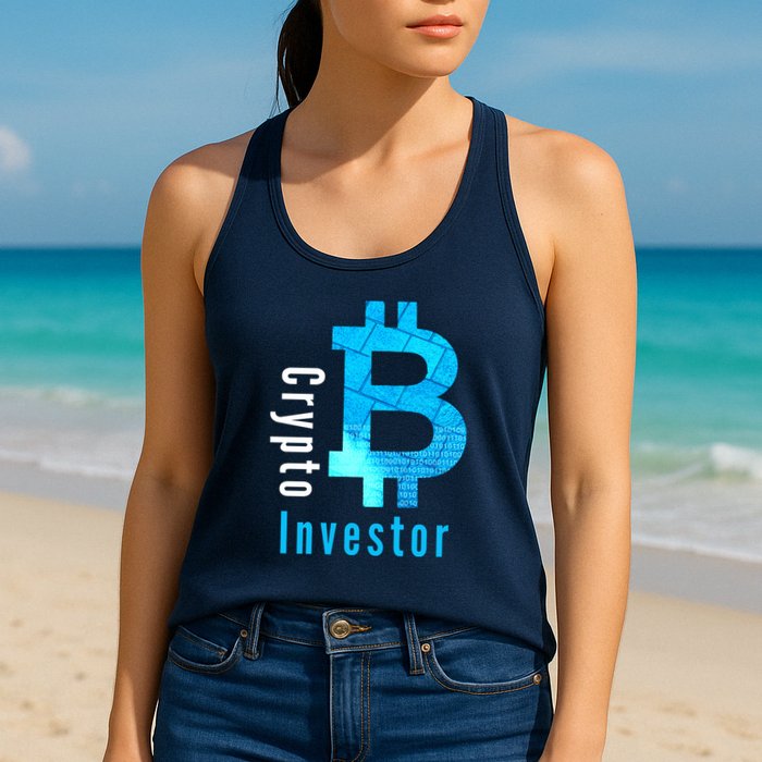 Crypto Investor, Satoshi, Bitcoin, Blockchain, Cryptocurrency, DeFi, BTC Womens Tank Top