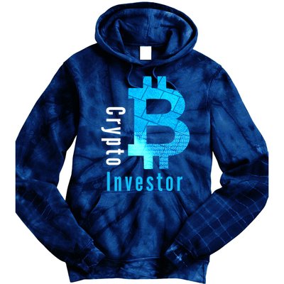 Crypto Investor, Satoshi, Bitcoin, Blockchain, Cryptocurrency, DeFi, BTC Tie Dye Hoodie