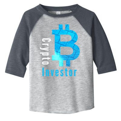Crypto Investor, Satoshi, Bitcoin, Blockchain, Cryptocurrency, DeFi, BTC Toddler Fine Jersey T-Shirt