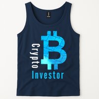 Crypto Investor, Satoshi, Bitcoin, Blockchain, Cryptocurrency, DeFi, BTC Tank Top