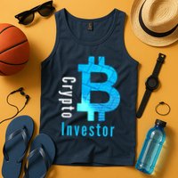 Crypto Investor, Satoshi, Bitcoin, Blockchain, Cryptocurrency, DeFi, BTC Tank Top