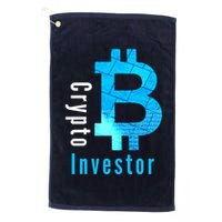 Crypto Investor, Satoshi, Bitcoin, Blockchain, Cryptocurrency, DeFi, BTC Golf Towel