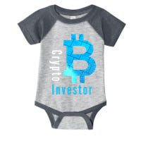Crypto Investor, Satoshi, Bitcoin, Blockchain, Cryptocurrency, DeFi, BTC Infant Baby Jersey Bodysuit