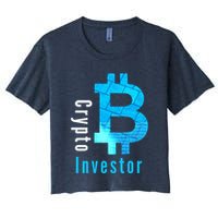 Crypto Investor, Satoshi, Bitcoin, Blockchain, Cryptocurrency, DeFi, BTC Crop Top