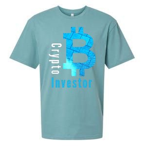 Crypto Investor, Satoshi, Bitcoin, Blockchain, Cryptocurrency, DeFi, BTC Sueded Cloud Jersey T-Shirt