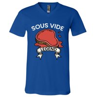 Cook I Sous Vide Legend I Cooking Kitchen Cook Hobby Chef Gift V-Neck T-Shirt