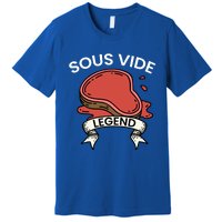 Cook I Sous Vide Legend I Cooking Kitchen Cook Hobby Chef Gift Premium T-Shirt