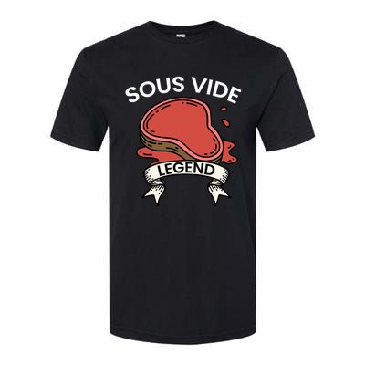 Cook I Sous Vide Legend I Cooking Kitchen Cook Hobby Chef Gift Softstyle CVC T-Shirt