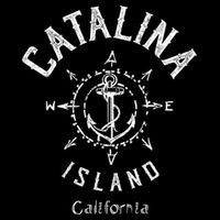 Catalina Island Sailing Compass Rose Beach Boat Great Gift Cooling Performance Crew T-Shirt