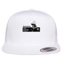 Confidence In Self Marcus Garvey Quote Flat Bill Trucker Hat