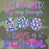 Cute I Sparkled My Way Through Days Of School Legacy Tie Dye Trucker Hat