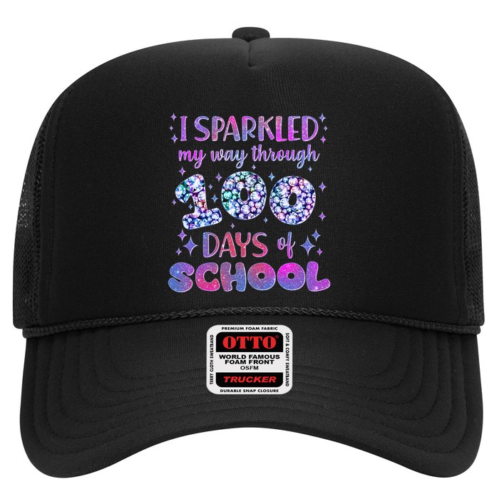 Cute I Sparkled My Way Through Days Of School Trucker Hat