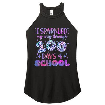 Cute I Sparkled My Way Through Days Of School Women's Perfect Tri Rocker Tank