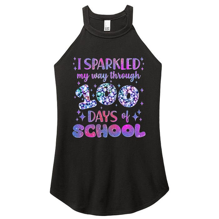 Cute I Sparkled My Way Through Days Of School Women's Perfect Tri Rocker Tank