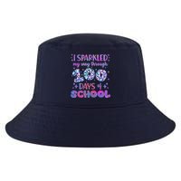 Cute I Sparkled My Way Through Days Of School Cool Comfort Performance Bucket Hat