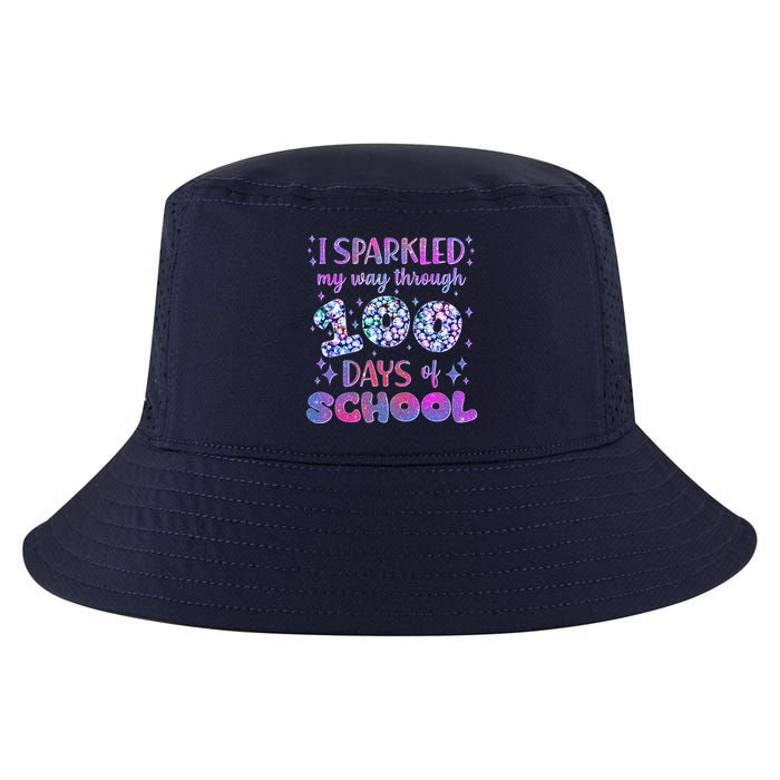 Cute I Sparkled My Way Through Days Of School Cool Comfort Performance Bucket Hat