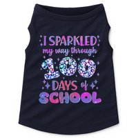 Cute I Sparkled My Way Through Days Of School Doggie Tank