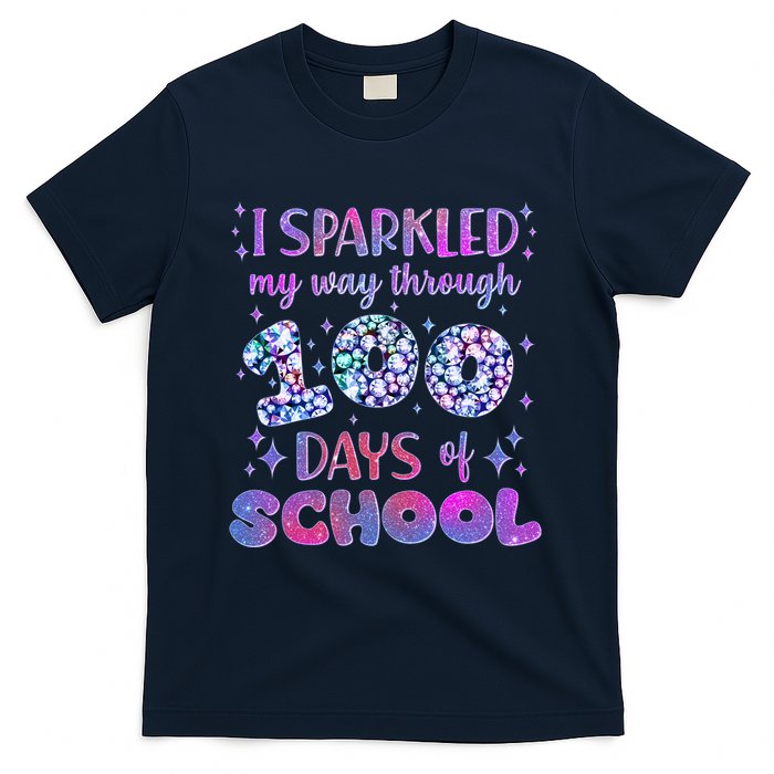 Cute I Sparkled My Way Through Days Of School T-Shirt