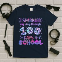 Cute I Sparkled My Way Through Days Of School T-Shirt