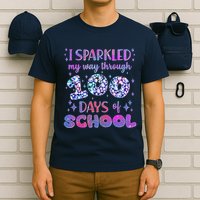Cute I Sparkled My Way Through Days Of School T-Shirt