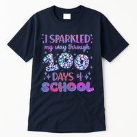 Cute I Sparkled My Way Through Days Of School Tall T-Shirt