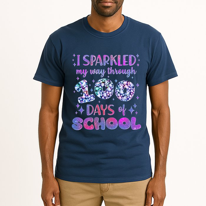 Cute I Sparkled My Way Through Days Of School Tall T-Shirt