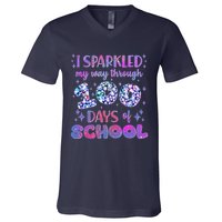 Cute I Sparkled My Way Through Days Of School V-Neck T-Shirt