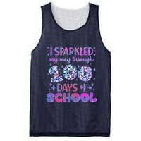 Cute I Sparkled My Way Through Days Of School Mesh Reversible Basketball Jersey Tank