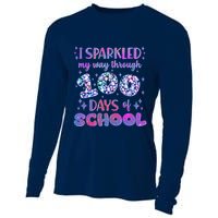 Cute I Sparkled My Way Through Days Of School Cooling Performance Long Sleeve Crew