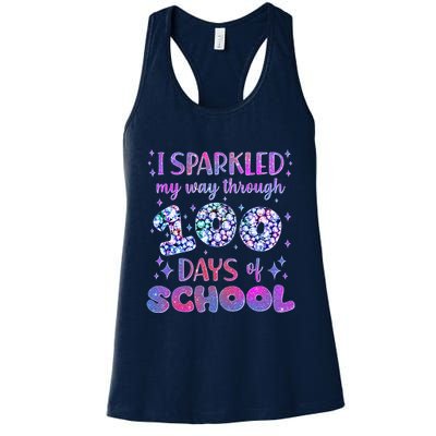 Cute I Sparkled My Way Through Days Of School Womens Tank Top