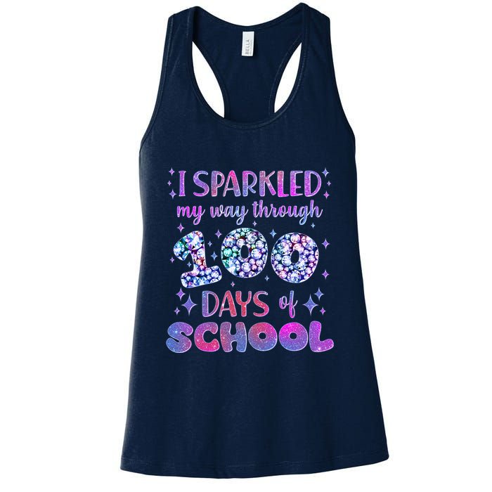 Cute I Sparkled My Way Through Days Of School Womens Tank Top