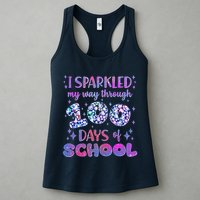 Cute I Sparkled My Way Through Days Of School Womens Tank Top