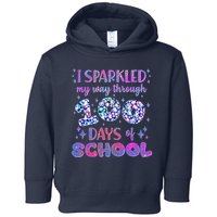 Cute I Sparkled My Way Through Days Of School Toddler Hoodie