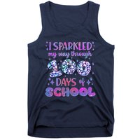 Cute I Sparkled My Way Through Days Of School Tank Top