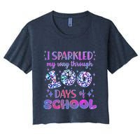 Cute I Sparkled My Way Through Days Of School Crop Top