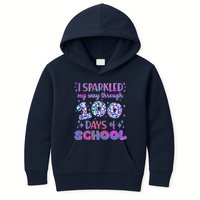 Cute I Sparkled My Way Through Days Of School Kids Hoodie