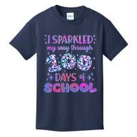 Cute I Sparkled My Way Through Days Of School Kids T-Shirt