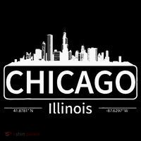 Chicago Illinois Skyline Travel To Chicago Love 16 in Basic Backpack
