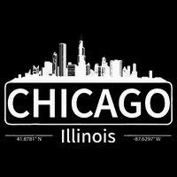 Chicago Illinois Skyline Travel To Chicago Love Toddler T-Shirt