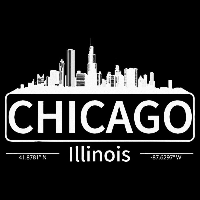 Chicago Illinois Skyline Travel To Chicago Love Toddler T-Shirt